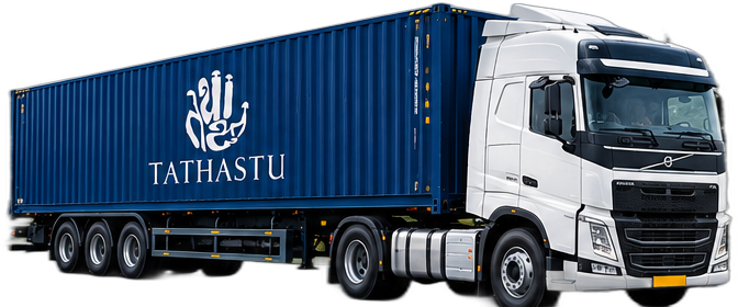 Tathastu container trailer truck